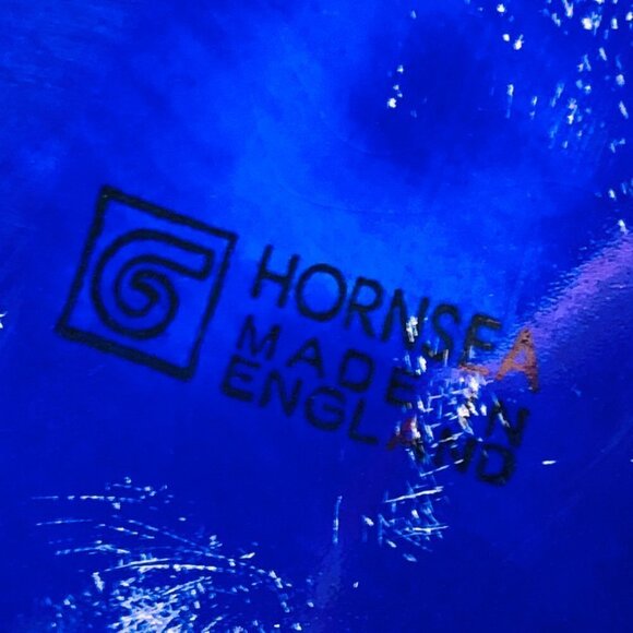 Vintage Hornsea Midnight Blue Heirloom Creamer Open Sugar Set Midcentury Kitchen - Picture 5 of 10